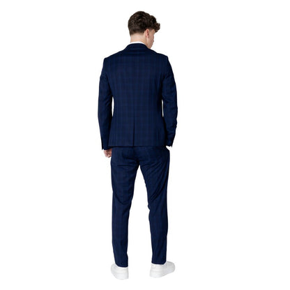 Antony Morato Blue Polyester Blazer 1728,71956299936,Antony Morato,Blazers - Suits & Blazers - Clothing,Blue,Clothing,IT50 | L,IT52 | XL,IT54 | XXL,Men,New with tags,Suits & Blazers - Clothing