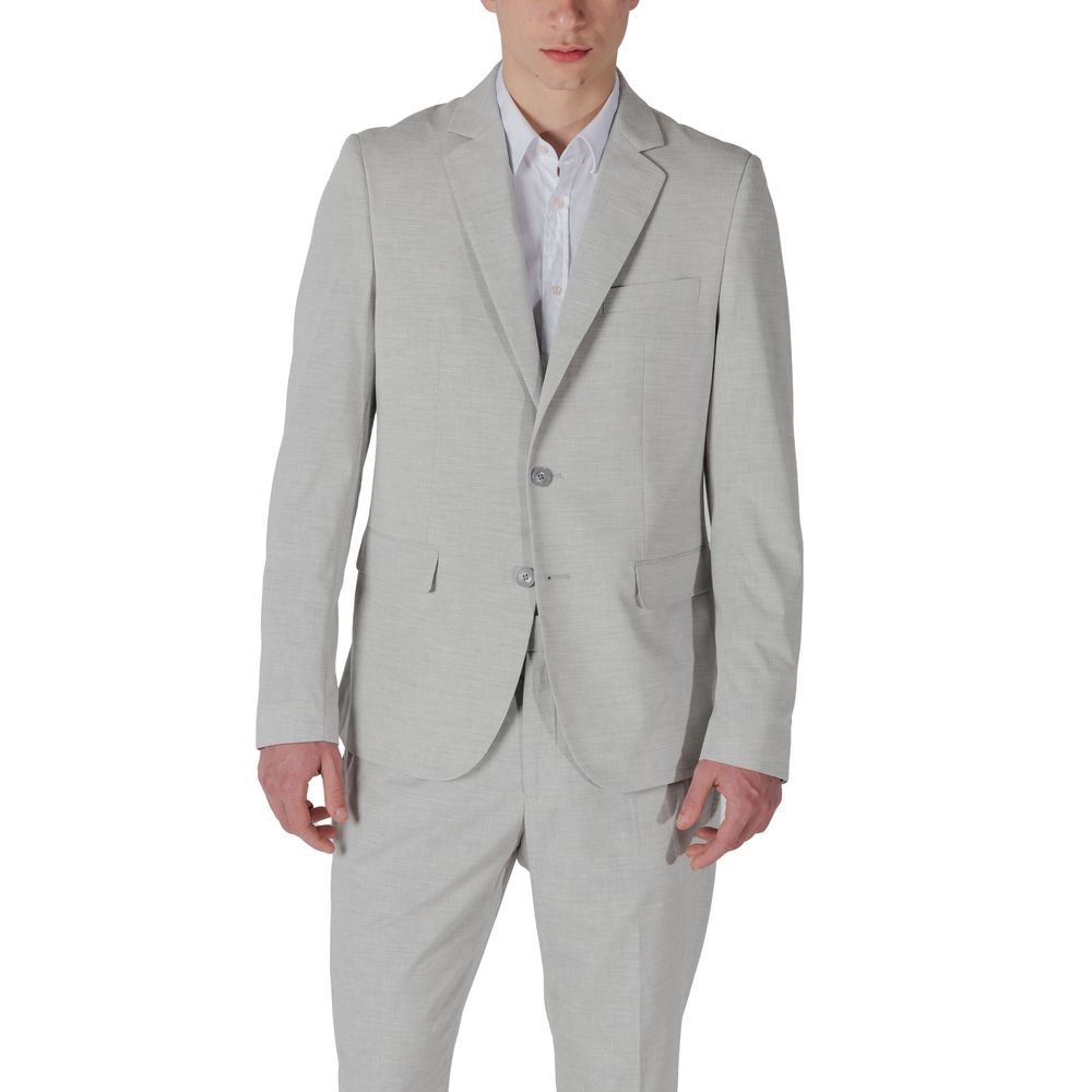 Antony Morato Gray Polyester Blazer 1728,71956299936,Antony Morato,Blazers - Suits & Blazers - Clothing,Clothing,Gray,IT44 | XS,IT54 | XXL,Men,New with tags,Suits & Blazers - Clothing