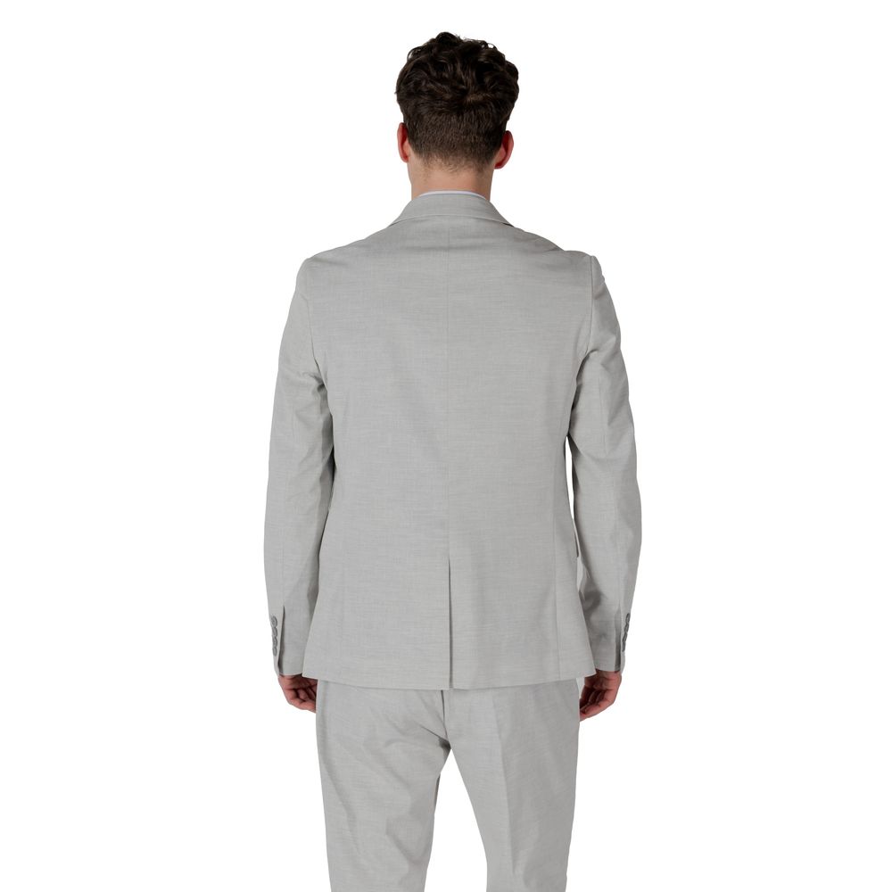 Antony Morato Gray Polyester Blazer 1728,71956299936,Antony Morato,Blazers - Suits & Blazers - Clothing,Clothing,Gray,IT44 | XS,IT54 | XXL,Men,New with tags,Suits & Blazers - Clothing