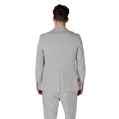 Antony Morato Gray Polyester Blazer 1728,71956299936,Antony Morato,Blazers - Suits & Blazers - Clothing,Clothing,Gray,IT44 | XS,IT54 | XXL,Men,New with tags,Suits & Blazers - Clothing