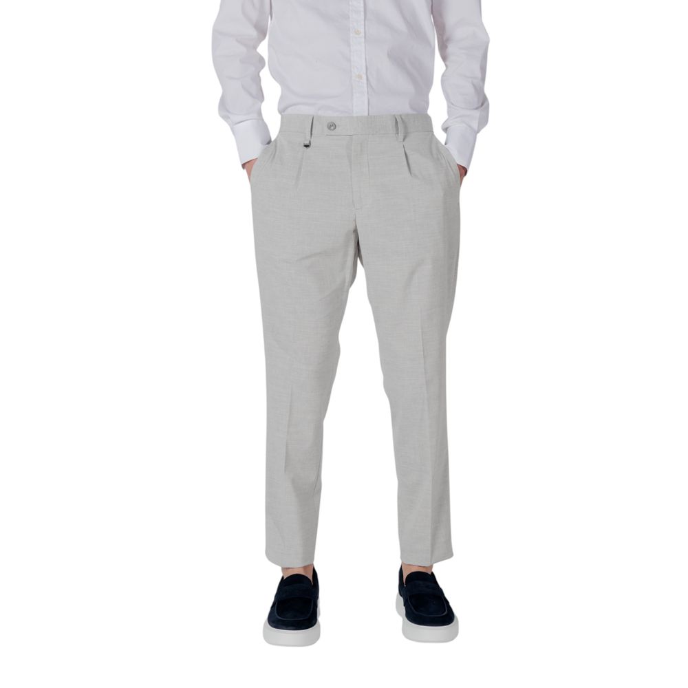 Antony Morato Gray Polyester Dress Pants 1728,71956299936,Antony Morato,Clothing,Dress Pants - Pants - Clothing,Gray,IT50 | L,IT54 | XXL,Men,New with tags,Pants - Clothing