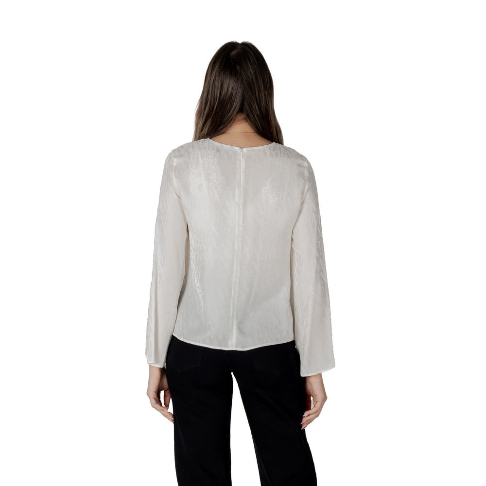 Armani Exchange Cream Viscose Blouse 1728,71956299936,Armani Exchange,Blouses - Shirts - Clothing,Clothing,Cream,IT38|XS,New with tags,Shirts - Clothing,Women