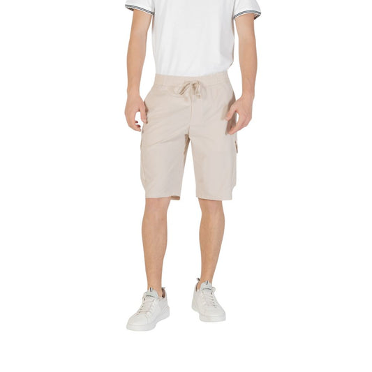 Hugo Boss Beige Polyester Bermuda Shorts 1728,71956299936,Beige,Bermuda - Shorts - Clothing,Clothing,Hugo Boss,IT52 | XL,IT54 | XXL,Men,New with tags,Shorts - Clothing