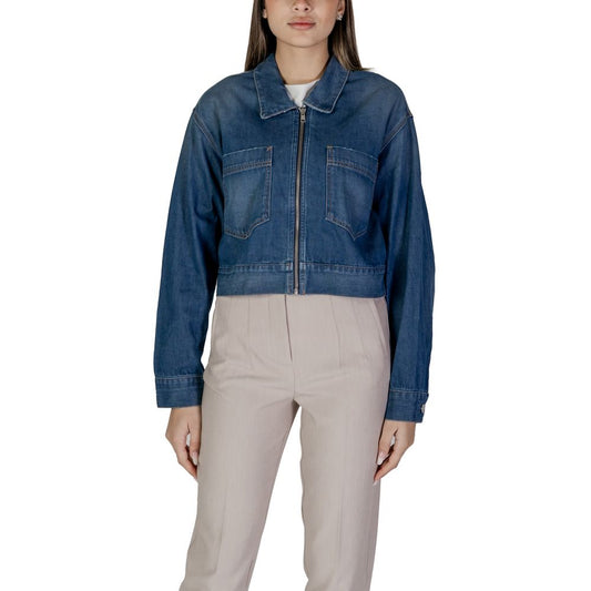 Replay Blue Cotton Denim Jacket 1728,71956299936,Blue,Clothing,Denim Jackets - Jackets & Coats - Clothing,IT38|XS,Jackets & Coats - Clothing,New with tags,Replay,Women