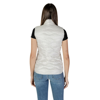 Blauer White Polyamide Sleveless Jacket 1728,71956299936,Blauer,Clothing,IT44|L,Jackets & Coats - Clothing,New with tags,Sleveless Jacket - Jackets & Coats - Clothing,White,Women,XL