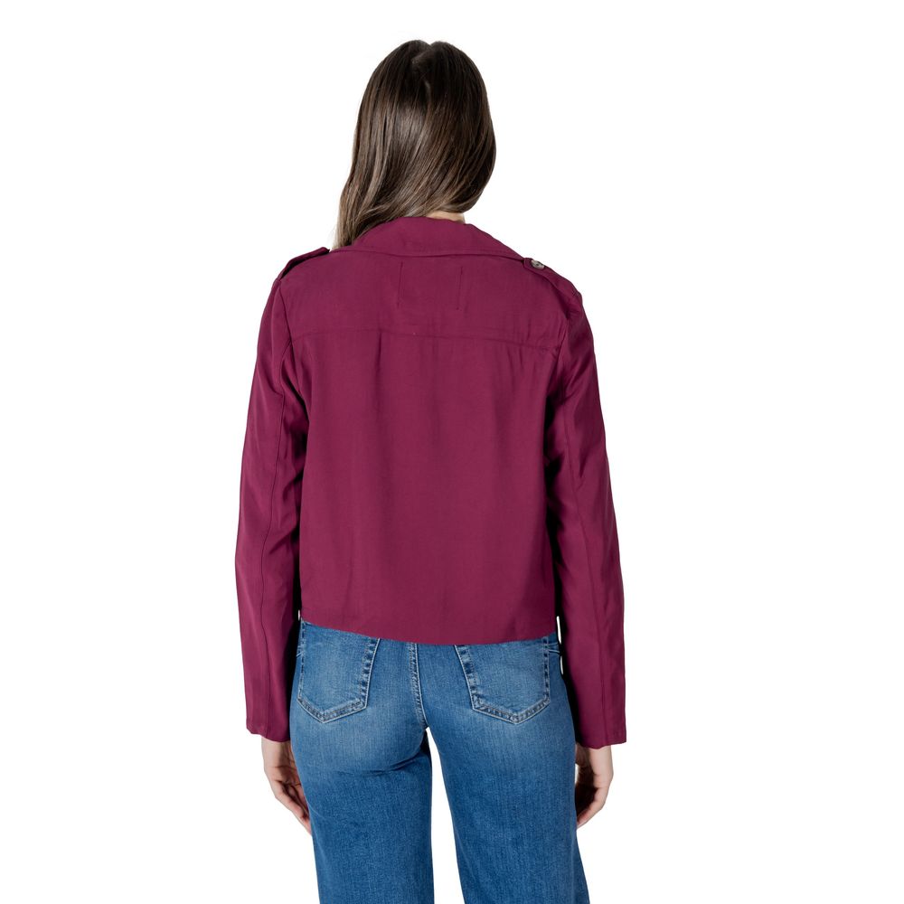 Street One Purple Viscose Parka 1728,71956299936,Clothing,IT36|XXS,IT38|XS,IT40|S,Jackets & Coats - Clothing,New with tags,Parkas - Jackets & Coats - Clothing,Purple,Street One,Women
