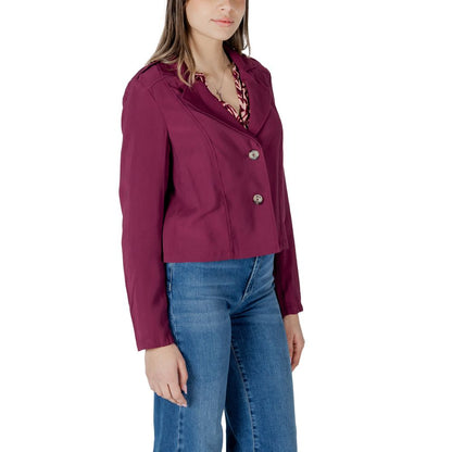 Street One Purple Viscose Parka 1728,71956299936,Clothing,IT36|XXS,IT38|XS,IT40|S,Jackets & Coats - Clothing,New with tags,Parkas - Jackets & Coats - Clothing,Purple,Street One,Women