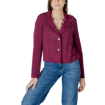 Street One Purple Viscose Parka 1728,71956299936,Clothing,IT36|XXS,IT38|XS,IT40|S,Jackets & Coats - Clothing,New with tags,Parkas - Jackets & Coats - Clothing,Purple,Street One,Women