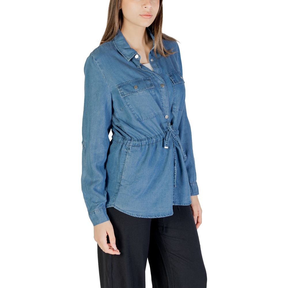 Only Blue Tencel Blouse
