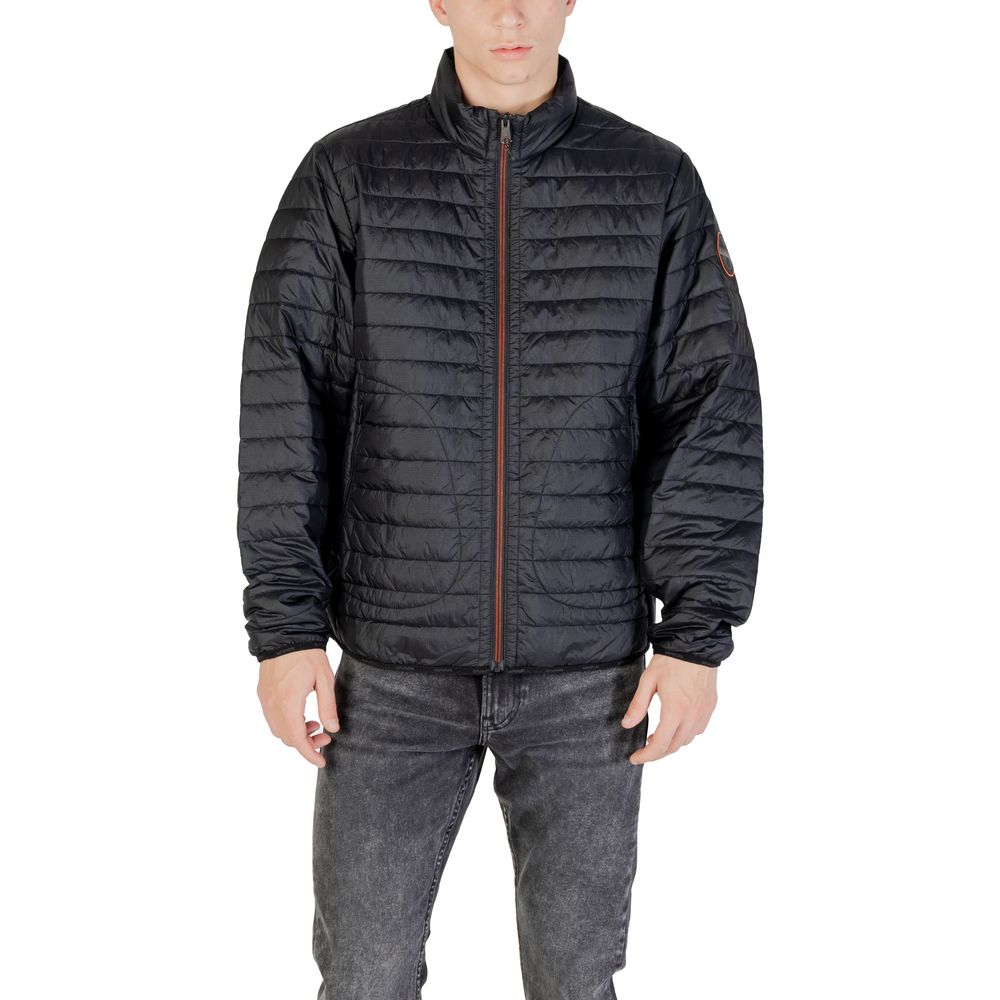Napapijri Black Polyamide Coat 1728,71956299936,Black,Clothing,Coats - Jackets & Coats - Clothing,IT52 | XL,Jackets & Coats - Clothing,Men,Napapijri,New with tags