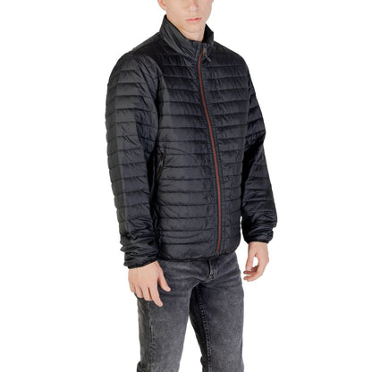Napapijri Black Polyamide Coat 1728,71956299936,Black,Clothing,Coats - Jackets & Coats - Clothing,IT52 | XL,Jackets & Coats - Clothing,Men,Napapijri,New with tags