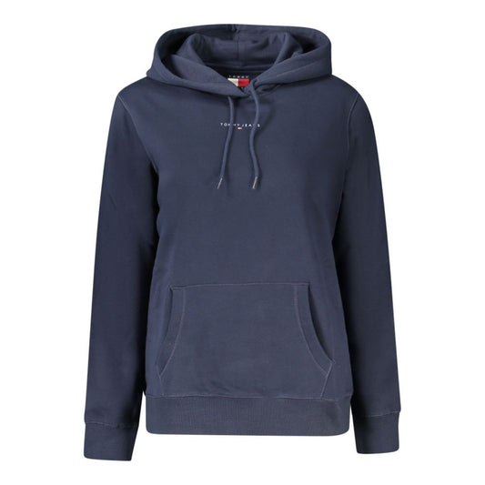 Tommy Hilfiger Blue Cotton Women's Hoodie