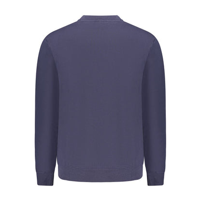 Napapijri Blue Cotton Men Sweatshirt