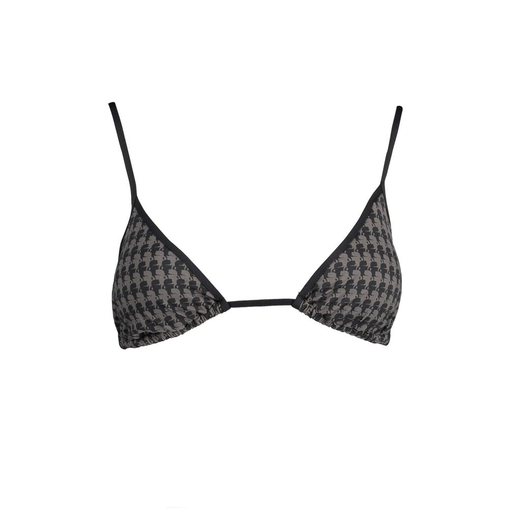Karl Lagerfeld Black Polyamide Women Swimsuit