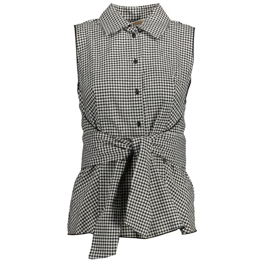 Kocca Black Cotton Women Shirt