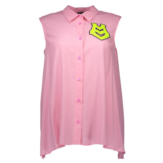 Love Moschino Rosa Viscosa Women Shirt