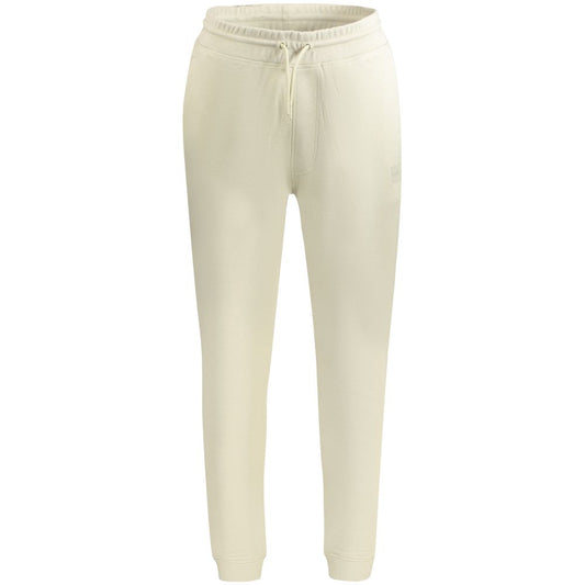 Hugo Boss Beige Cotton Men's Sweatpants
