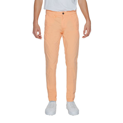 Borghese Orange Cotton Chino Pants 1728,71956299936,Borghese,Chino Pants - Pants - Clothing,Clothing,IT50 | L,IT52 | XL,IT54 | XXL,Men,New with tags,Orange,Pants - Clothing
