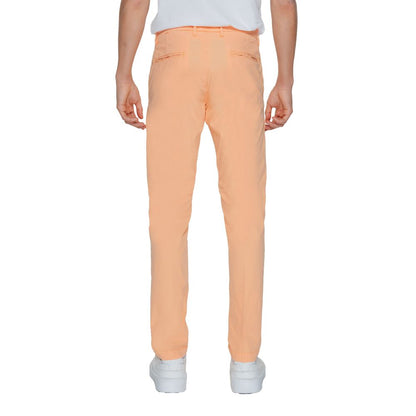 Borghese Orange Cotton Chino Pants 1728,71956299936,Borghese,Chino Pants - Pants - Clothing,Clothing,IT50 | L,IT52 | XL,IT54 | XXL,Men,New with tags,Orange,Pants - Clothing