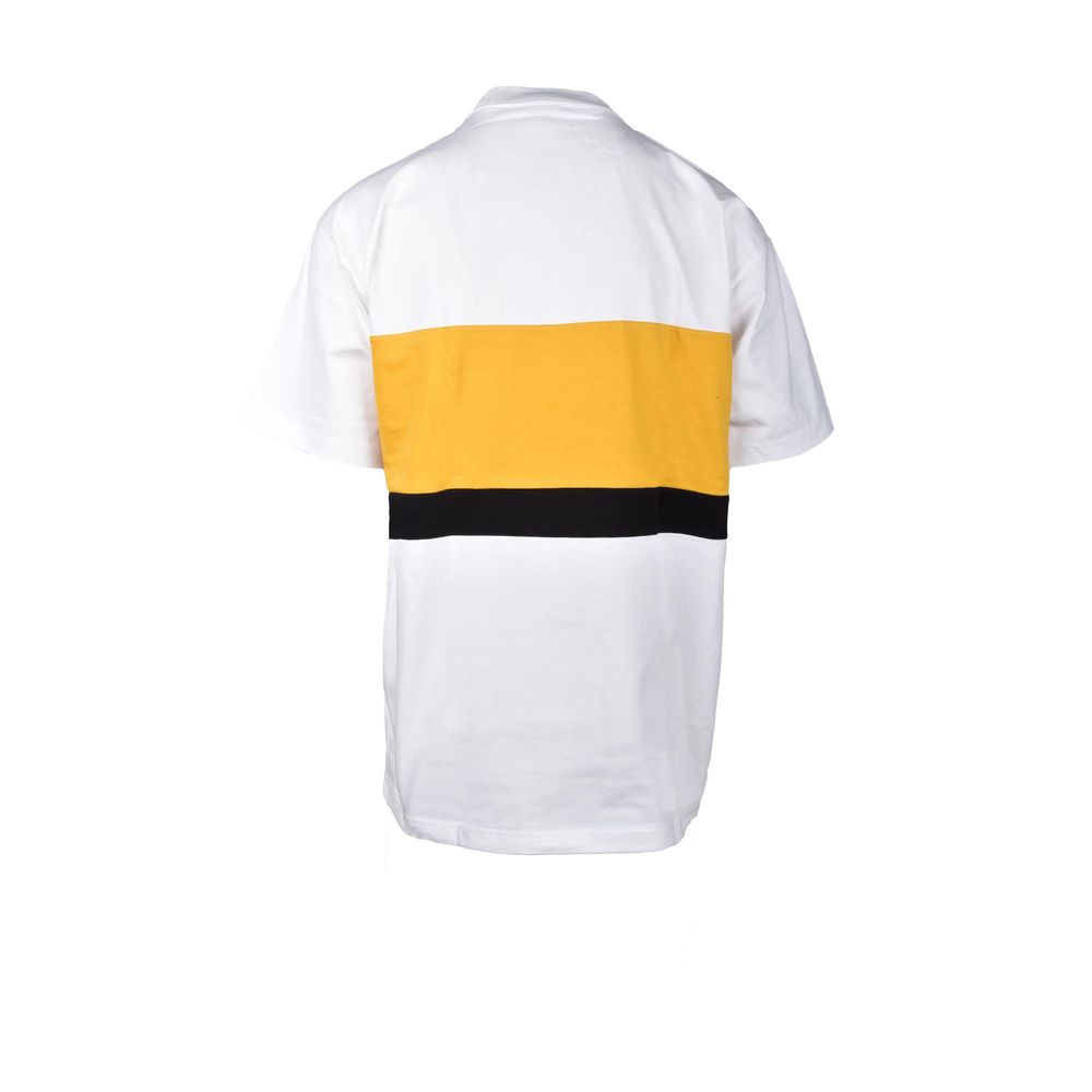 Diesel White Cotton Sweatshirt