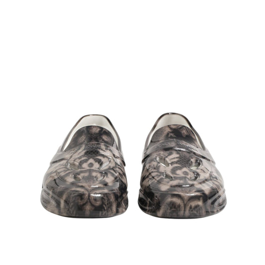 Dolce & Gabbana Multicolor Rubber Low Top Men Sneakers Shoes