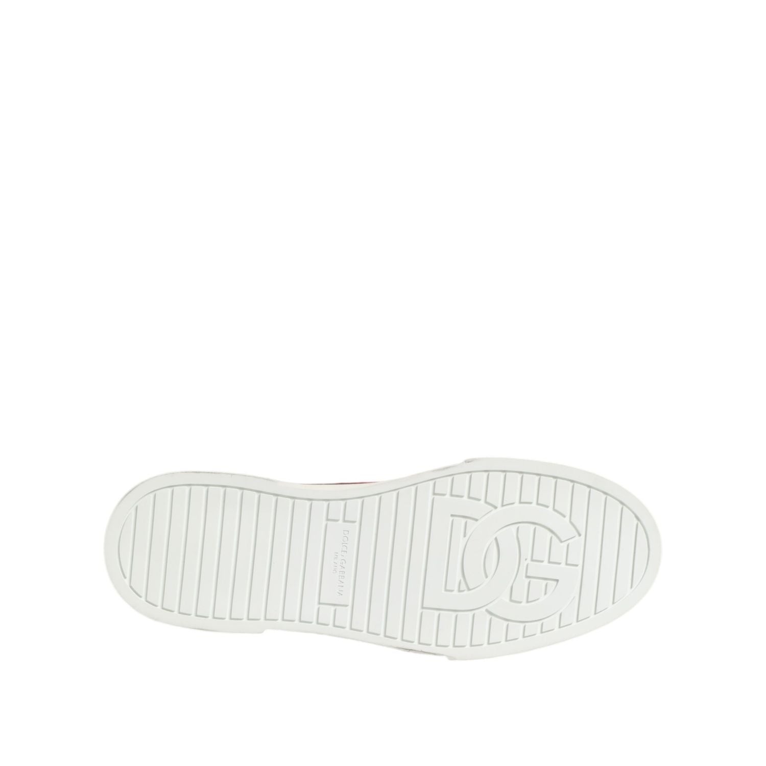 Dolce & Gabbana Multicolor Cotton High Top Men Sneakers Shoes