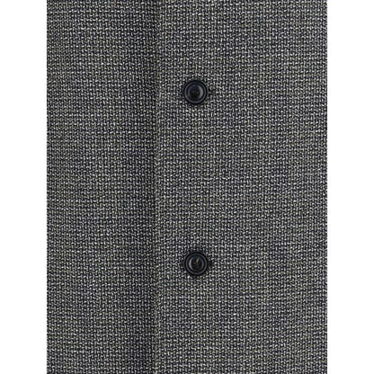 Margiela Gray Fleece Wool Coat