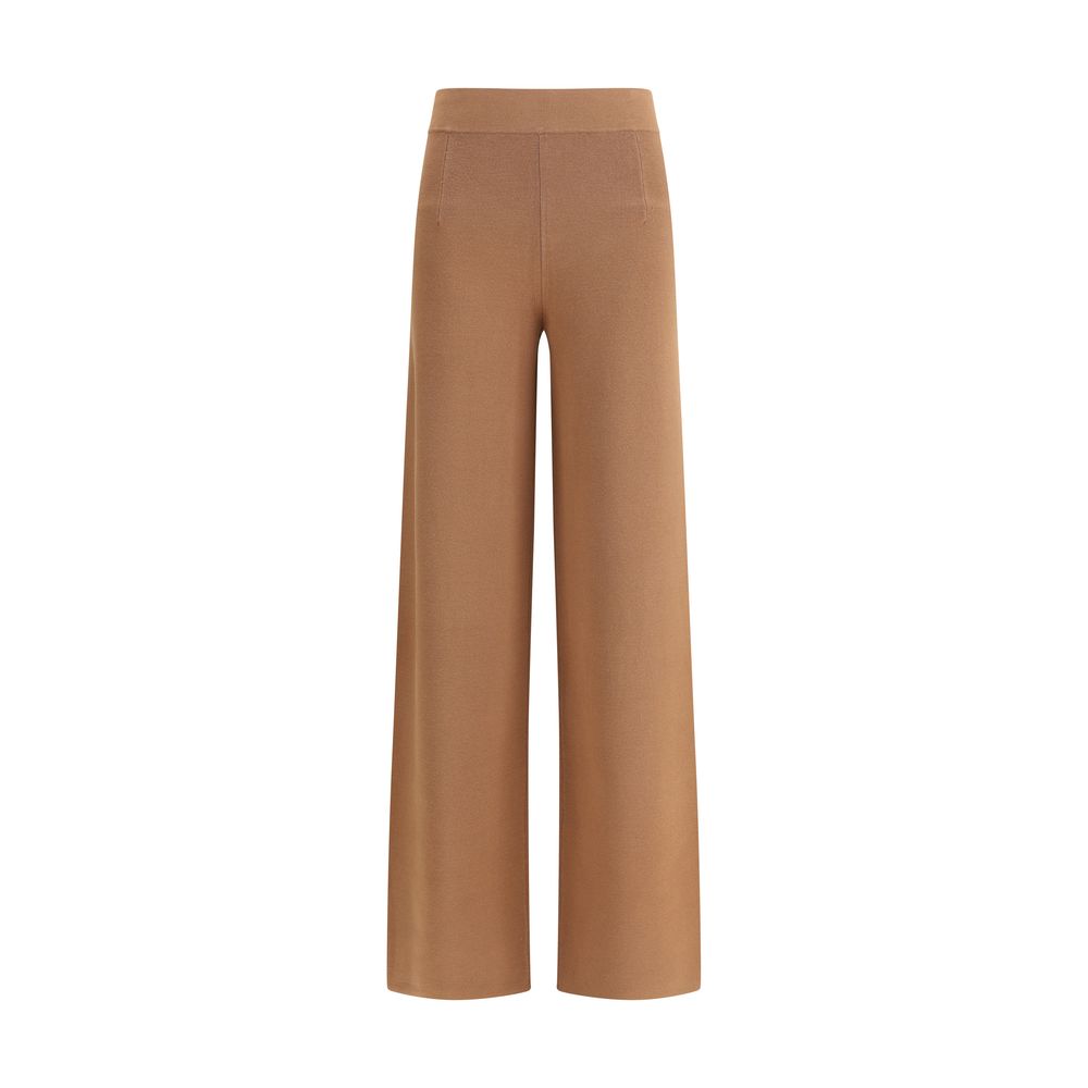 Max Mara Brown Viscose Casual Pants