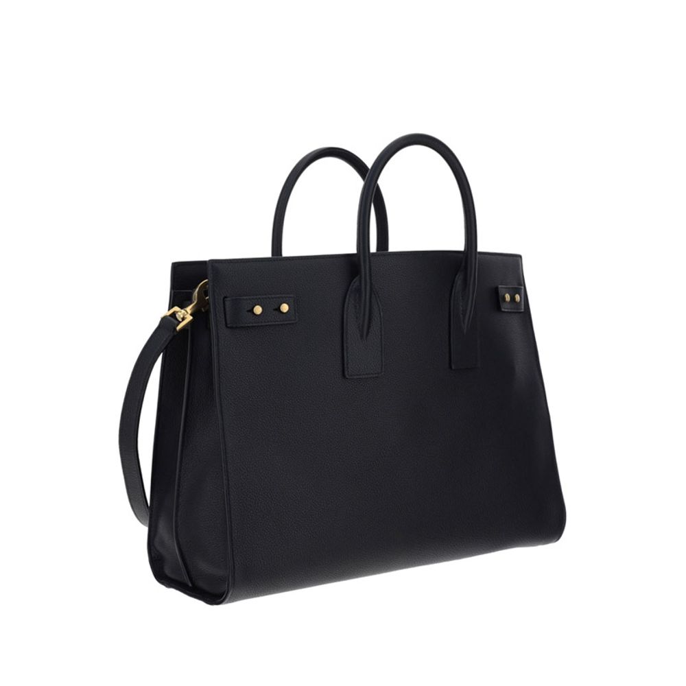 Saint Laurent Black The Sac De Jour Bag