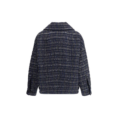 Missoni Blue Viscose Coat
