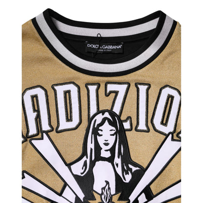 Dolce & Gabbana Multicolor Tradizione E Devotion Sweatshirt Sweater