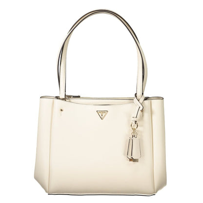 Guess Jeans Bianco Polyurethane Women Handbag