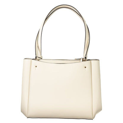 Guess Jeans Bianco Polyurethane Women Handbag