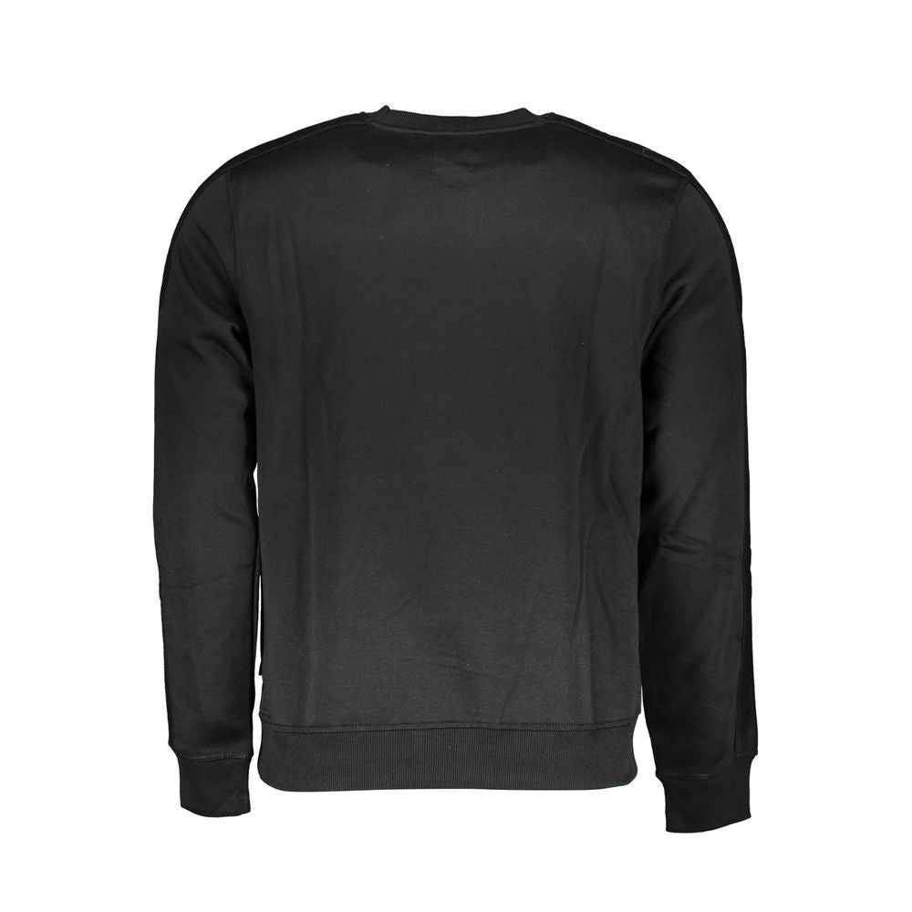 Gianmarco Venturi Black Polyester Men Sweatshirt