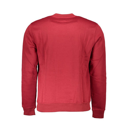 Gianmarco Venturi Red Polyester Men's Sweatshirt