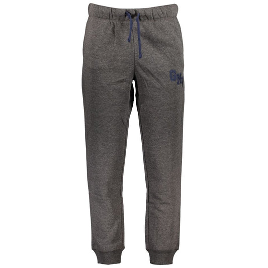 Gianmarco Venturi Grigio Polyester Men's Sweatpant