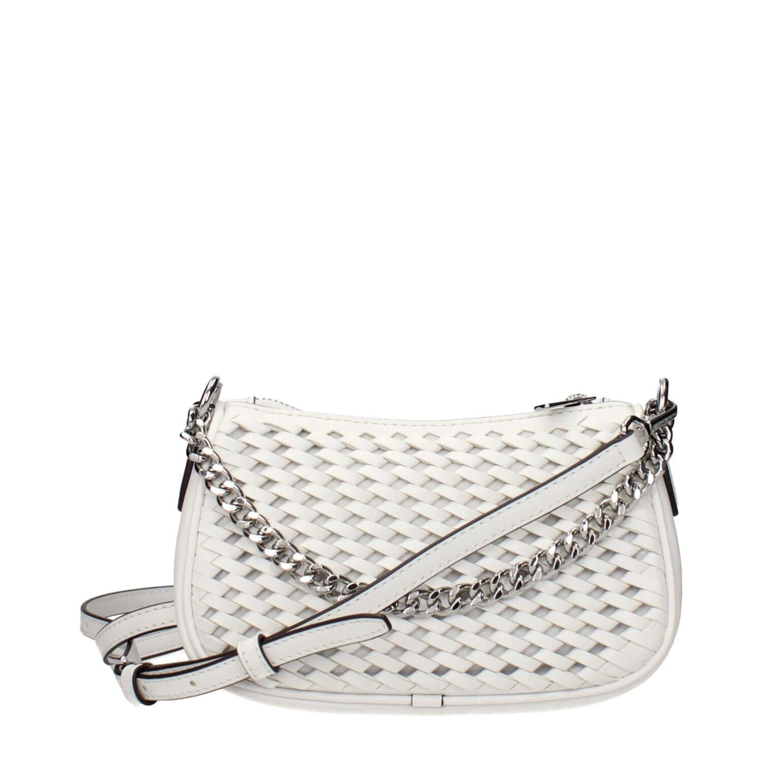 Michael Kors White Leather Handbag