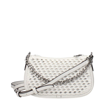 Michael Kors White Leather Handbag