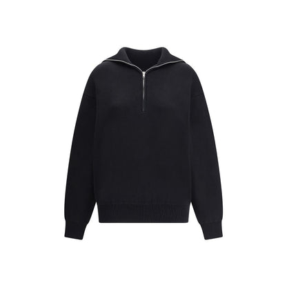 Balenciaga Black Cotton Sweatshirt