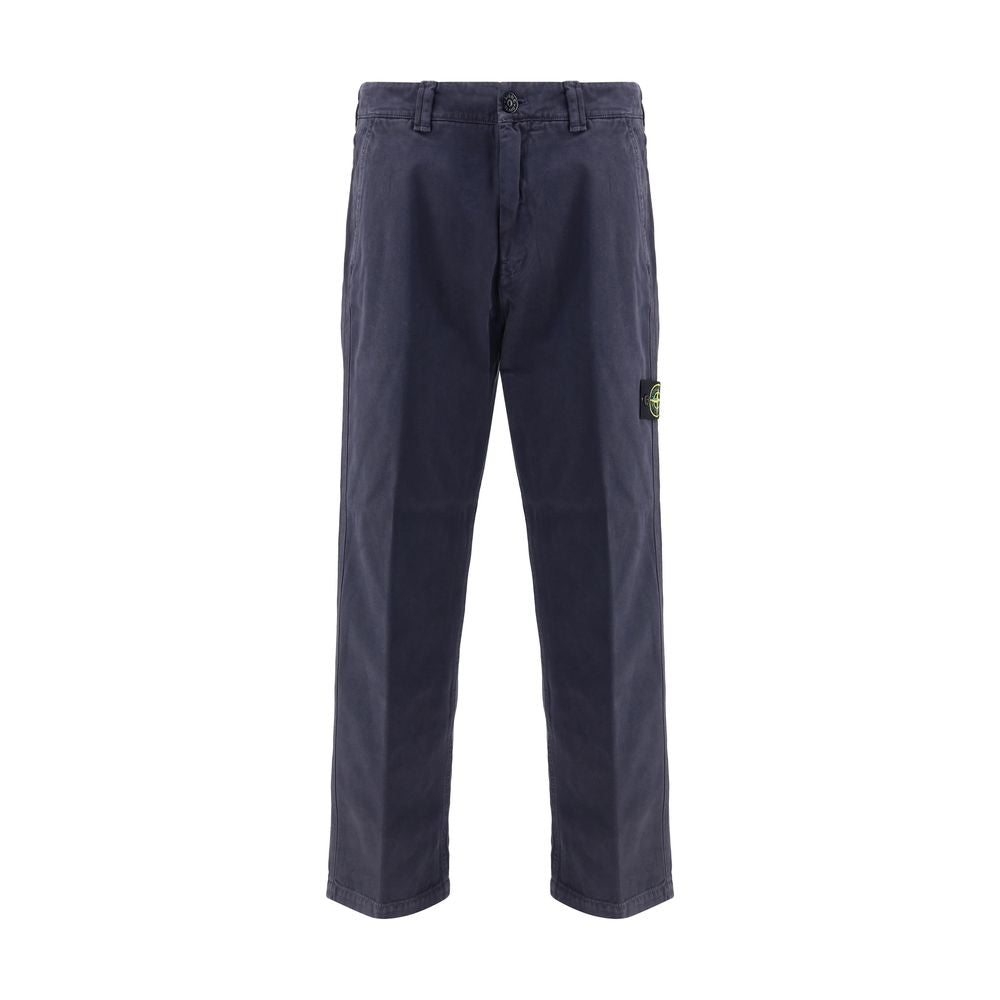 Stone Island Multicolor Cotton Casual Pants