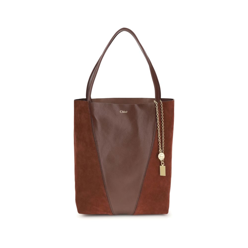 Chloé Brown Leather Shoulder Bag