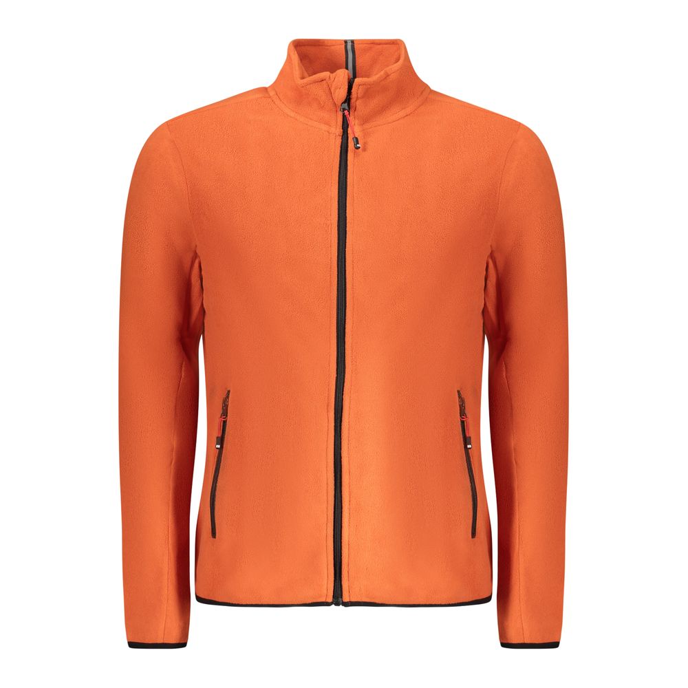 Norway 1963 Arancione Polyester Mens Sweatshirt
