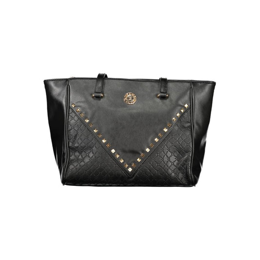 Laura Biagiotti Black PVC Women Handbag