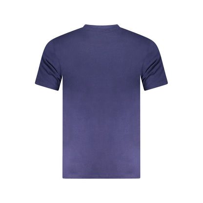 Cavalli Class Blu Cotton Men T-Shirt