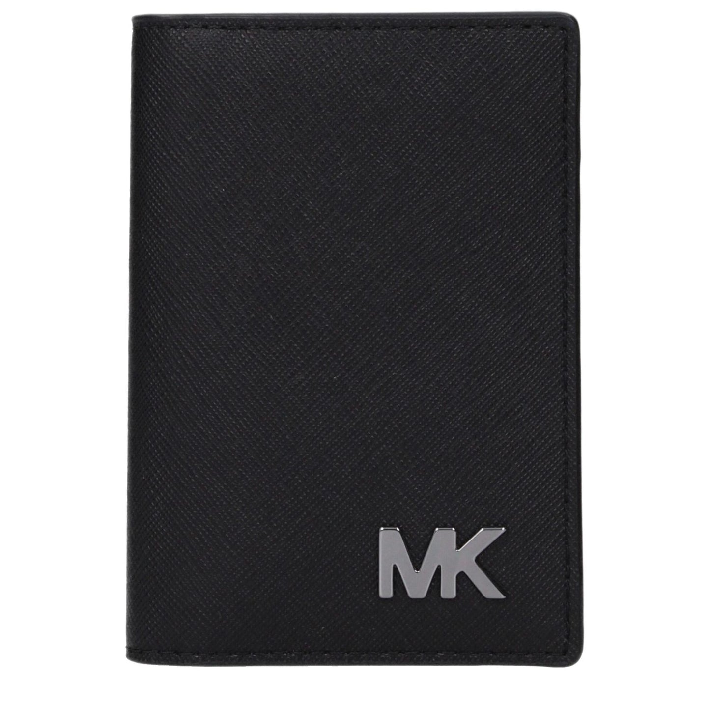 Michael Kors Black Fabric Cardholder
