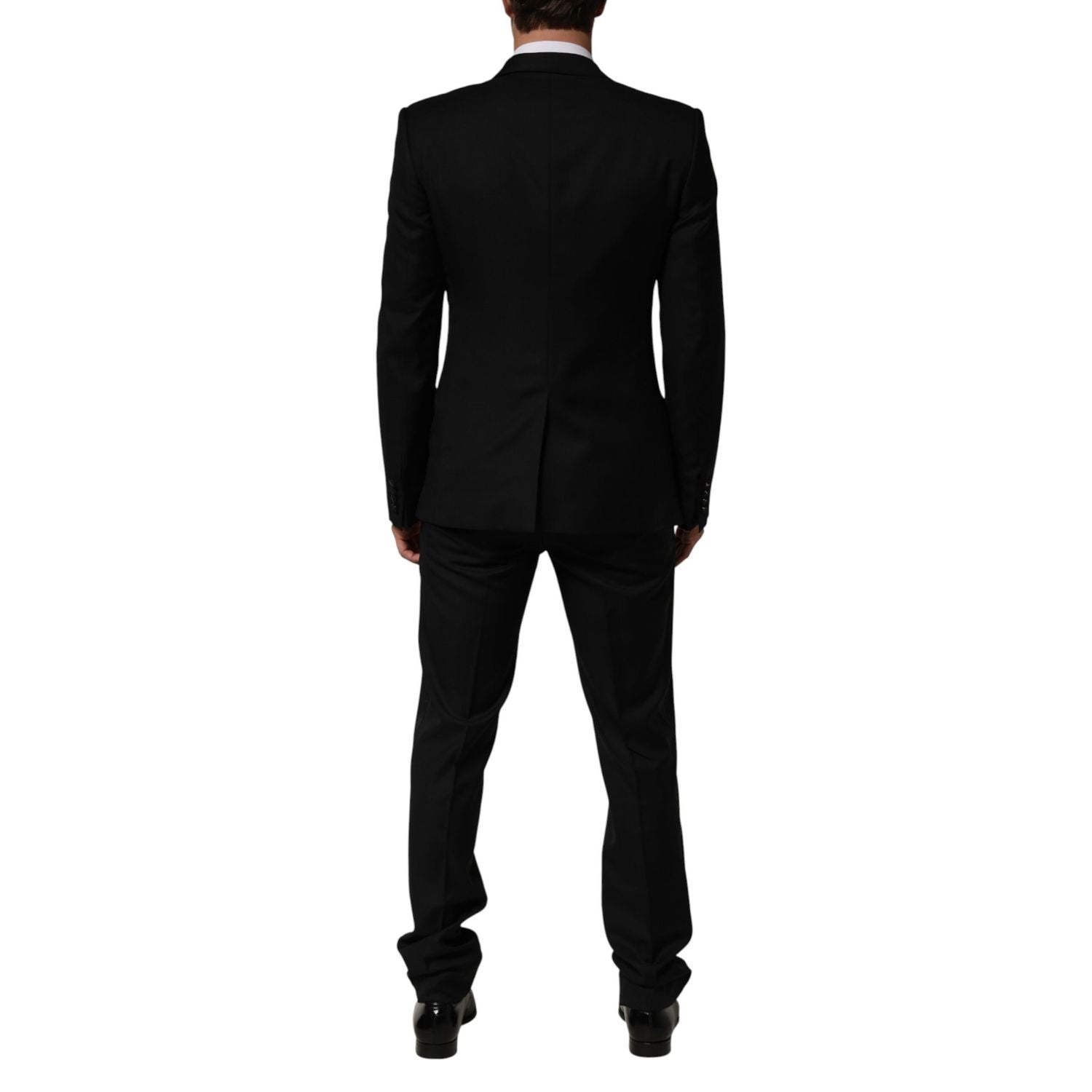 Dolce & Gabbana Black 2 Buttons Jacket Formal 2 Piece Suit