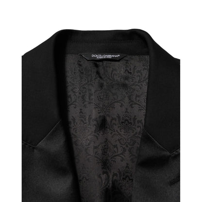 Dolce & Gabbana Black 2 Buttons Jacket Formal 2 Piece Suit