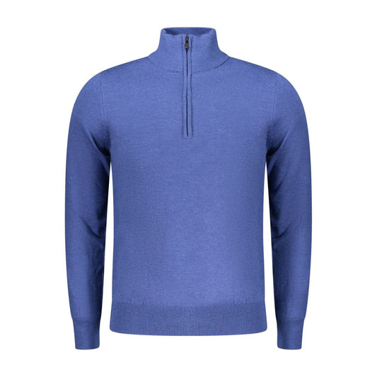 Rifle Blue Polyester Men's Sweater