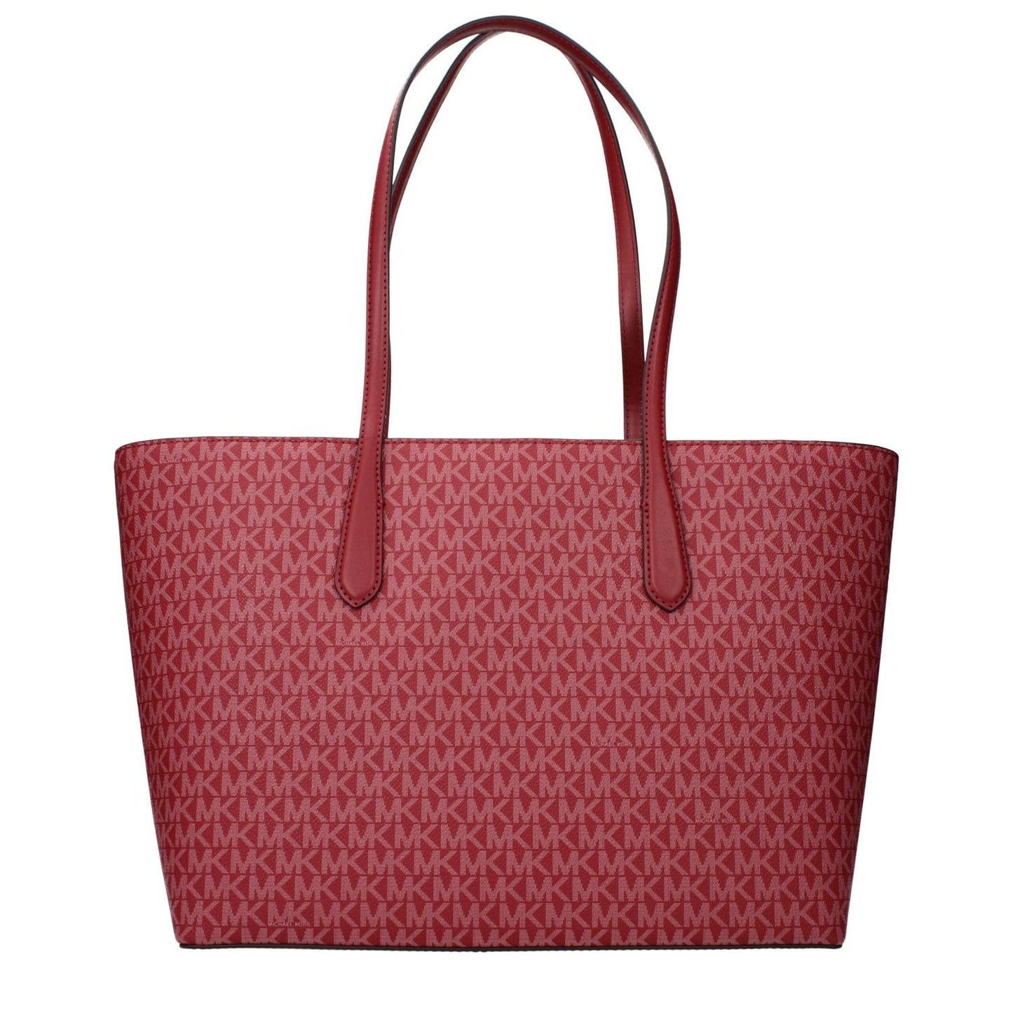 Michael Kors Red Fabric Shoulder Bag