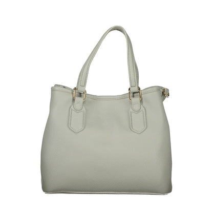 Valentino Gray Polyethylene Handbag
